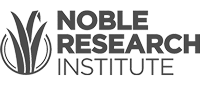 A logo of Noble Research Institute