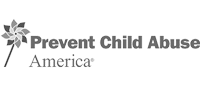 A logo of Prevent Child Abuse America